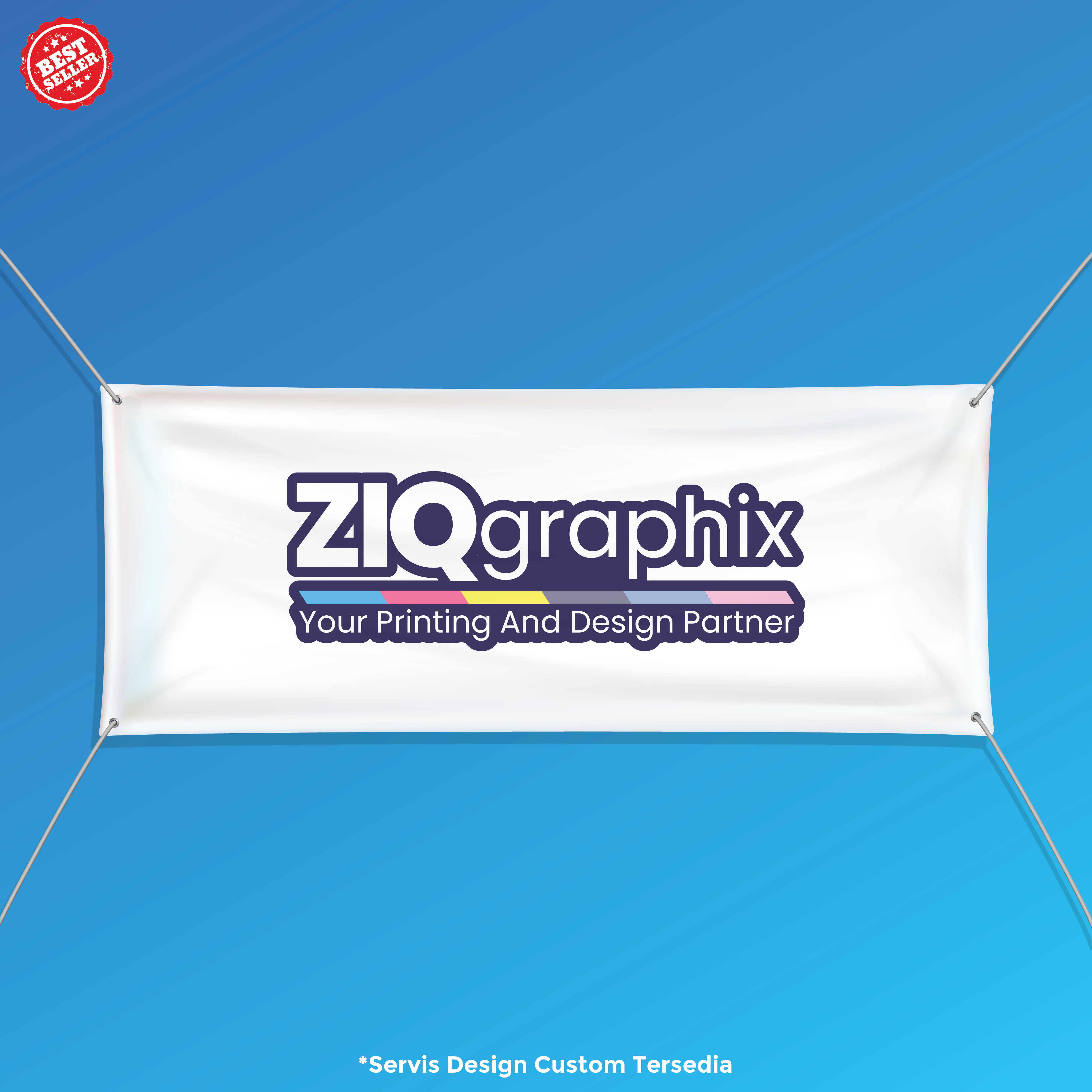 Contoh hasil banner ZIQgraphix