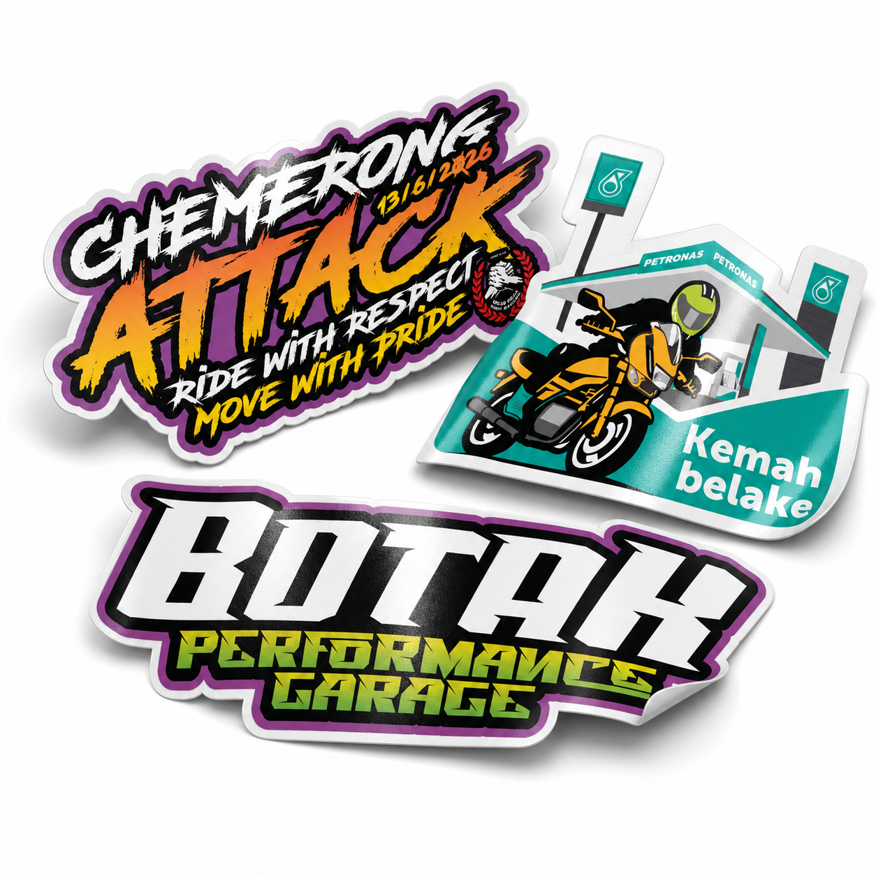 Sticker Motor & PVC Vinyl